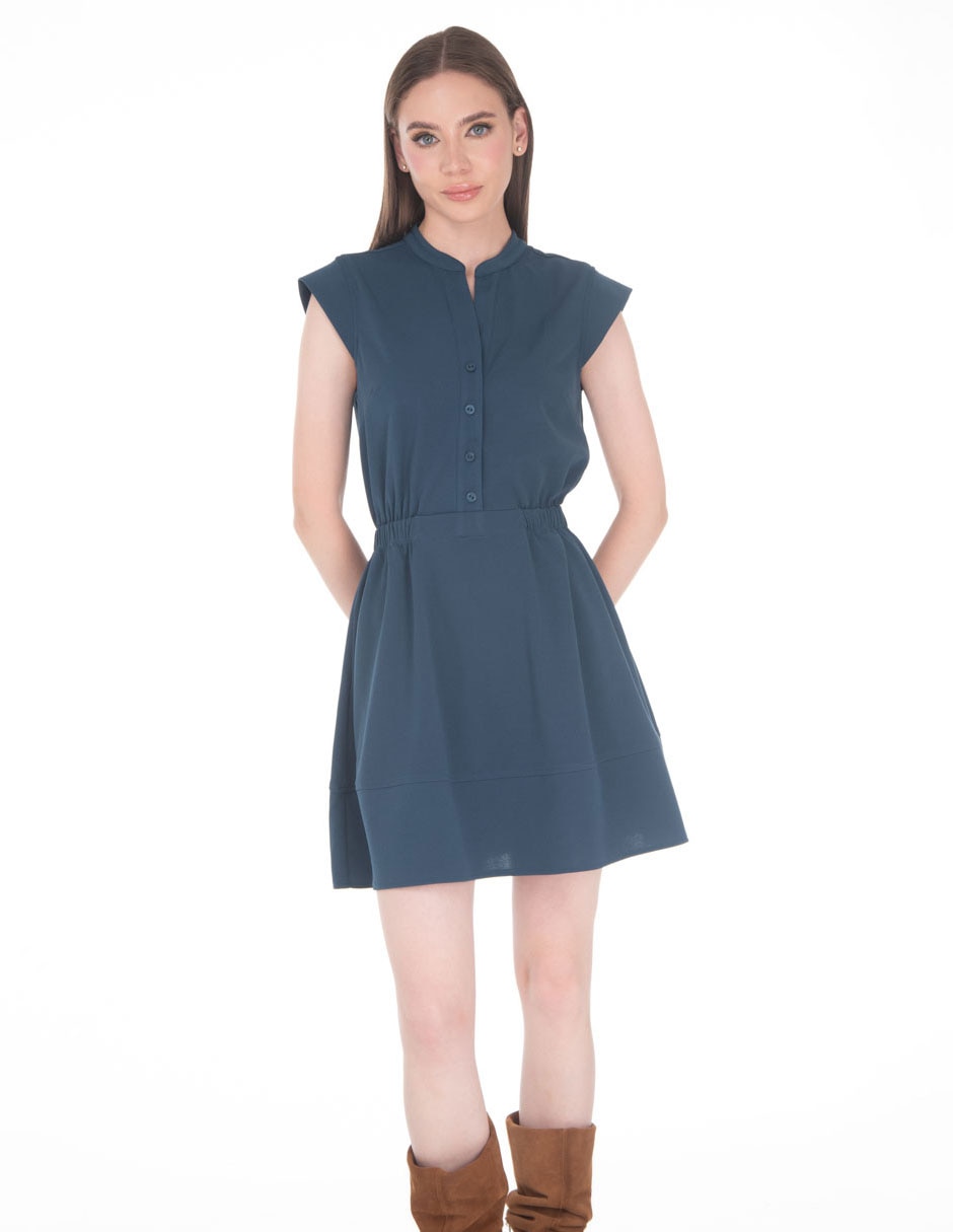 Vestido corto casual para mujer