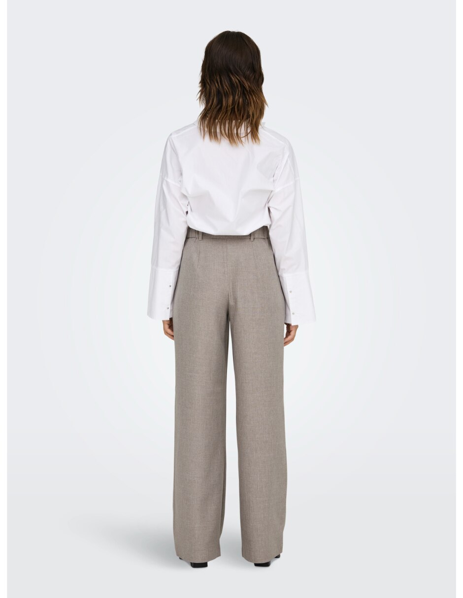 Pantalón de vestir wide leg para mujer 2