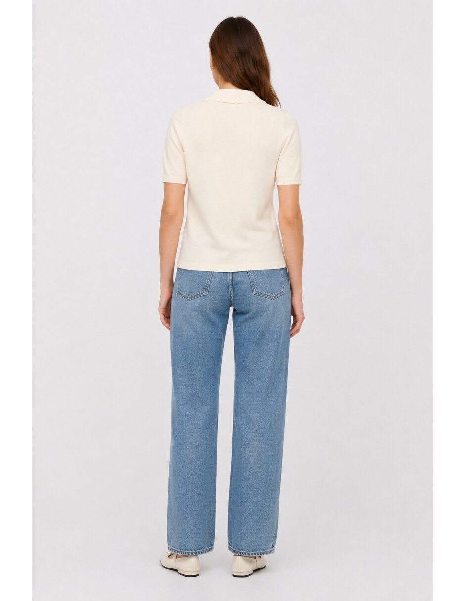 Blusa manga corta para mujer 2