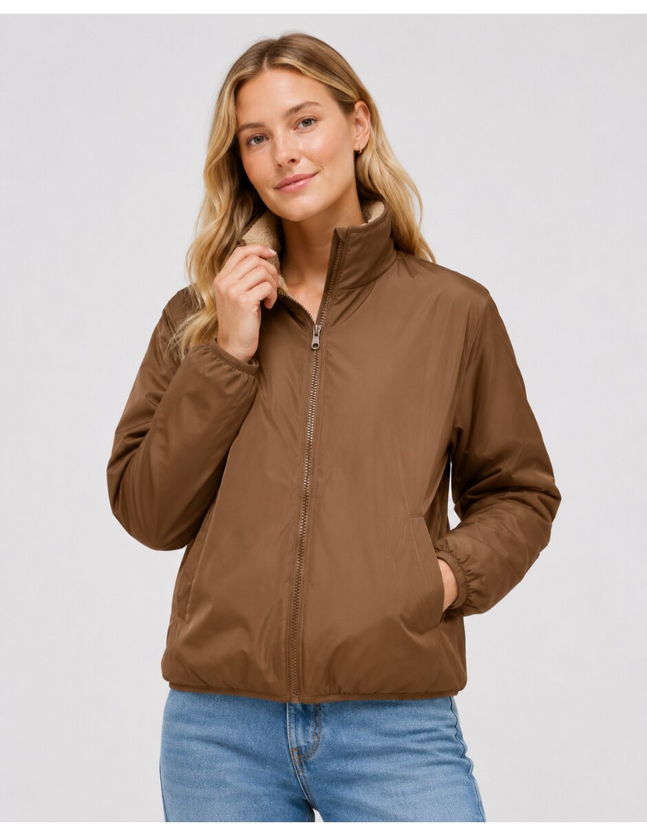 Chamarra impermeable para mujer 4
