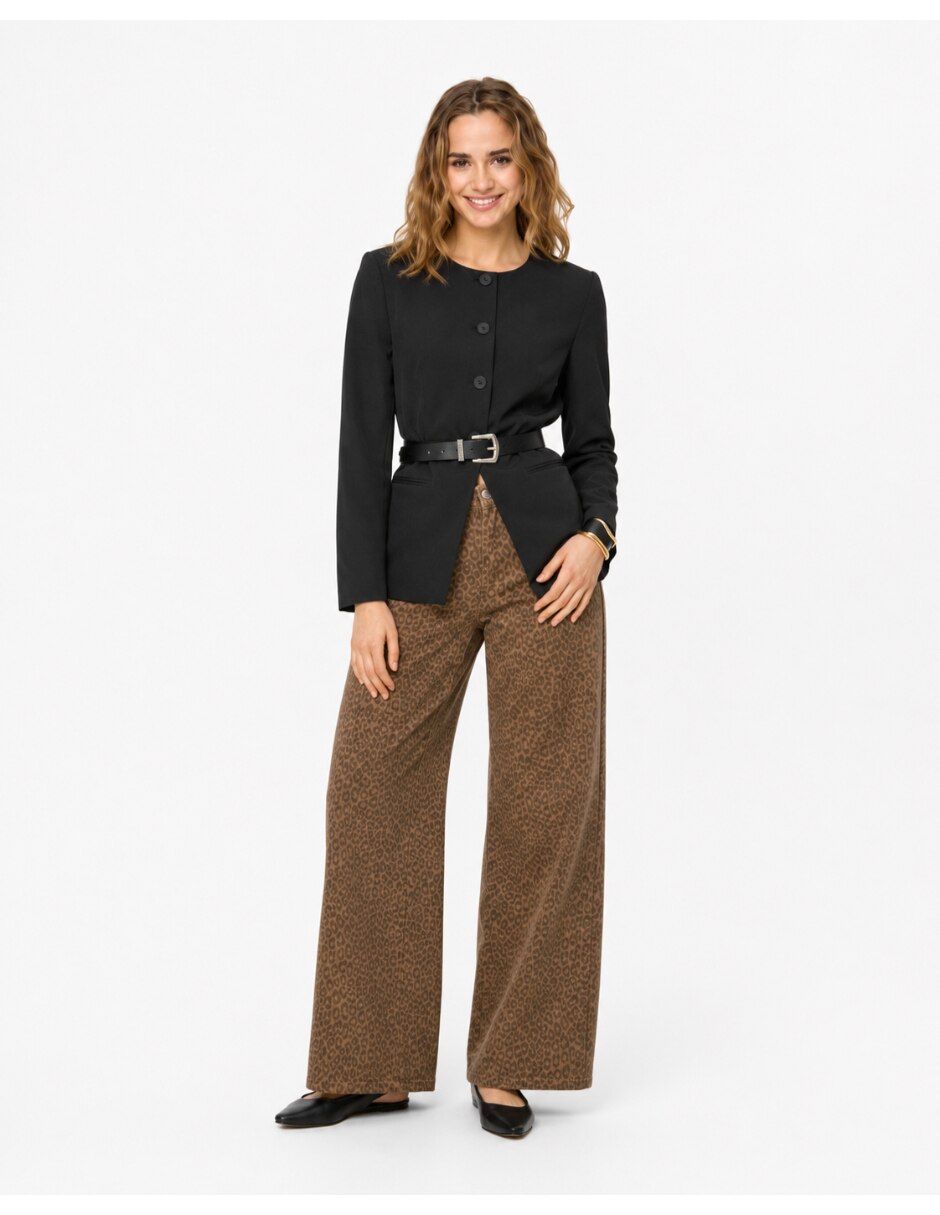 Jeans wide leg para mujer 2