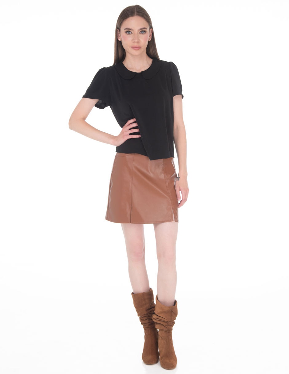 Blusa manga corta para mujer 3