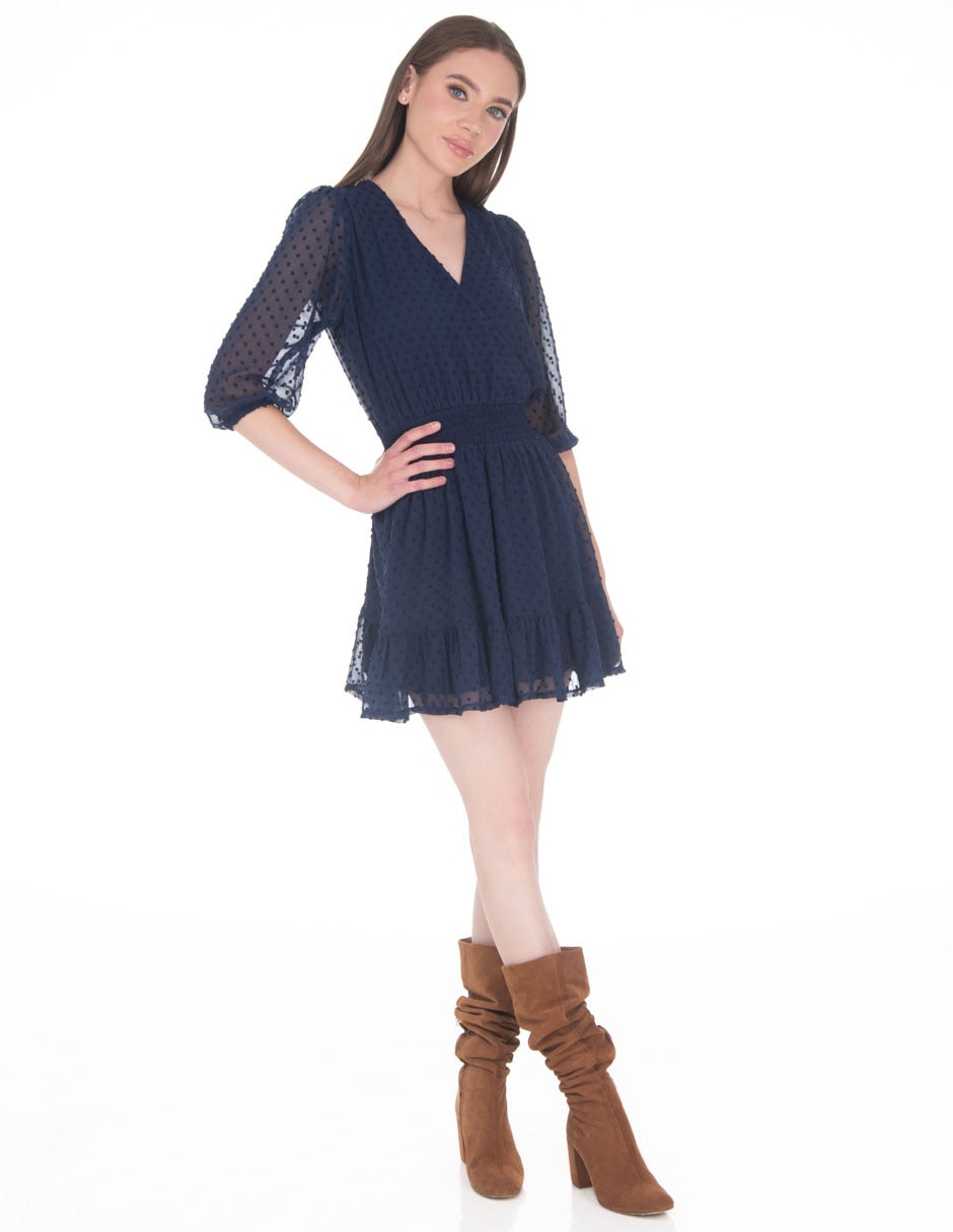 Vestido corto casual para mujer 3