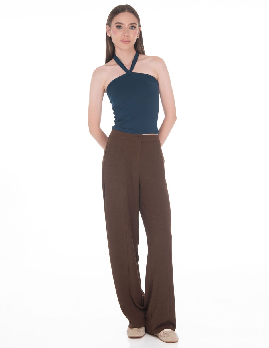 Top escote regular tirante ajustable 3