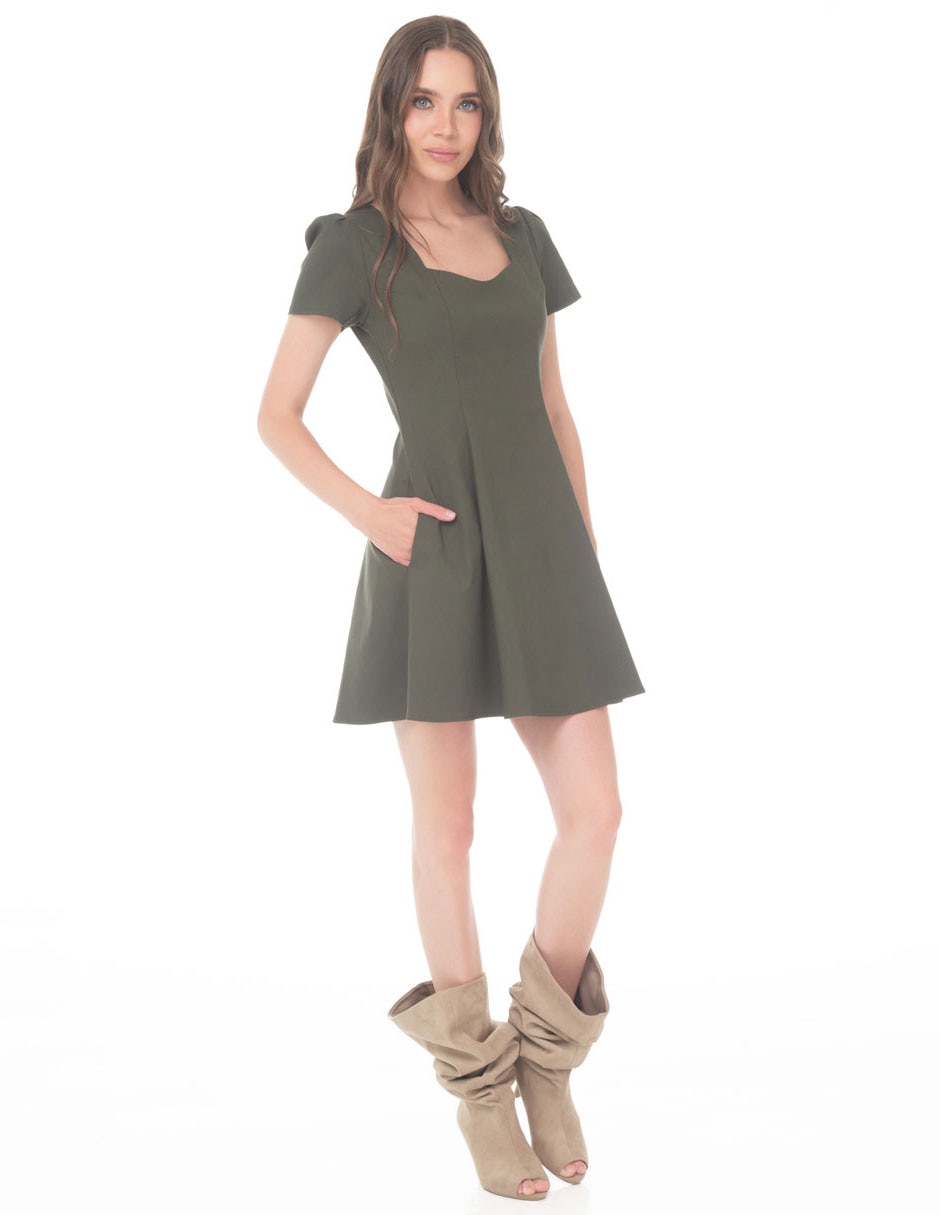 Vestido corto casual para mujer 3