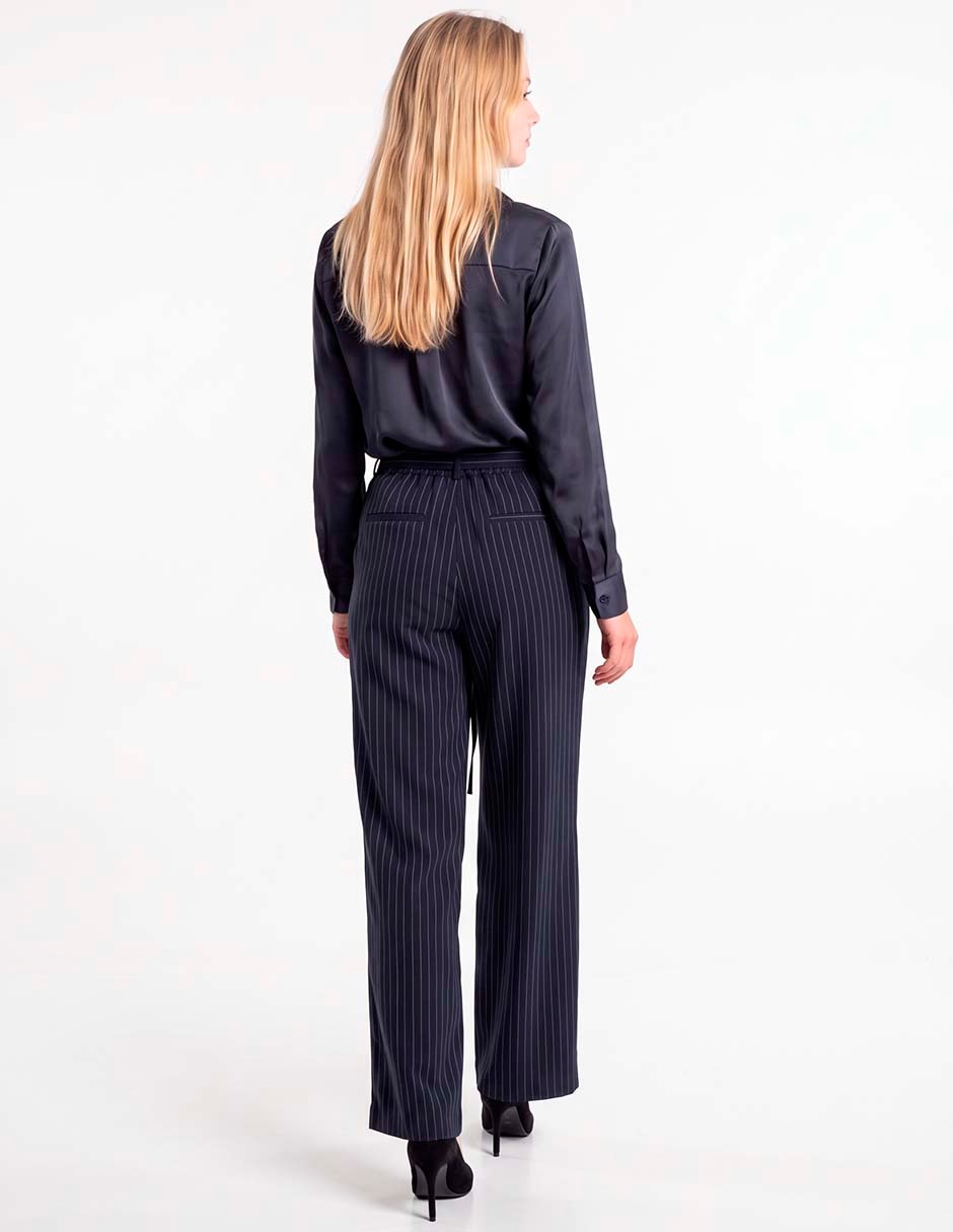 Pantalón con pinzas recto para mujer 3
