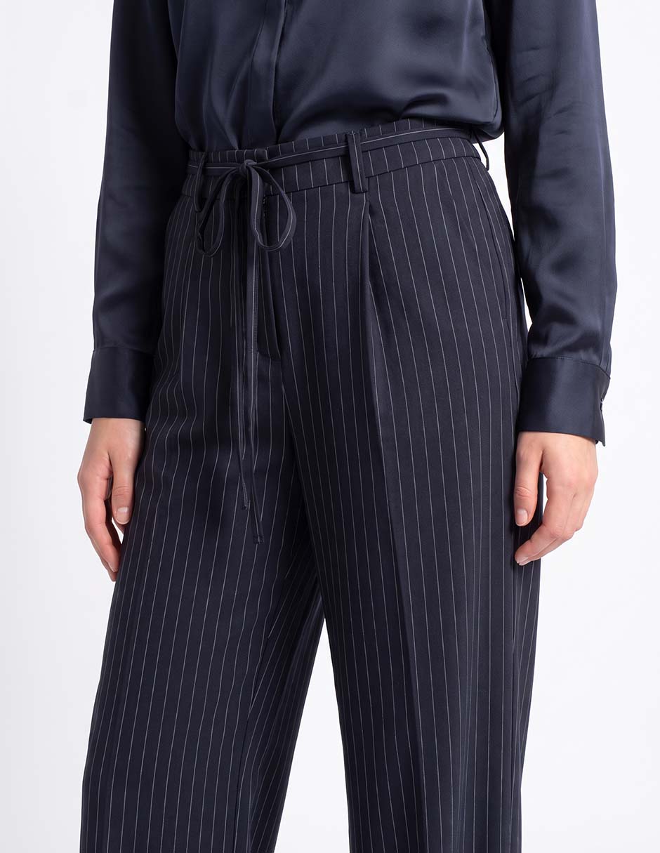 Pantalón con pinzas recto para mujer 2
