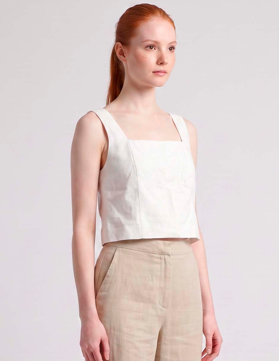 Blusa tirante ancho para mujer
