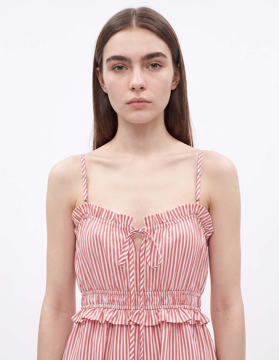 Vestido midi casual para mujer