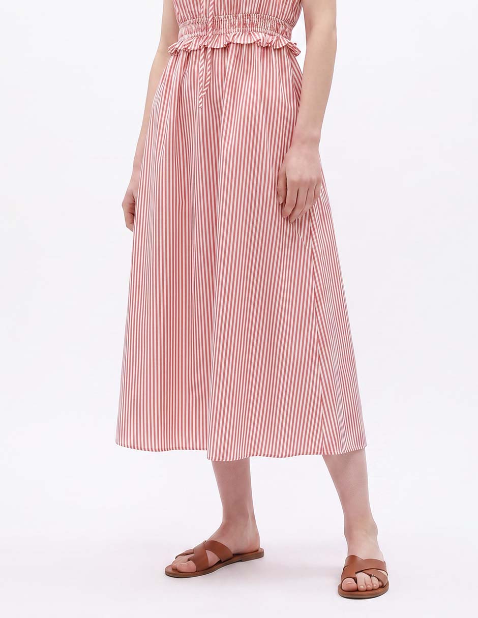Vestido midi casual para mujer