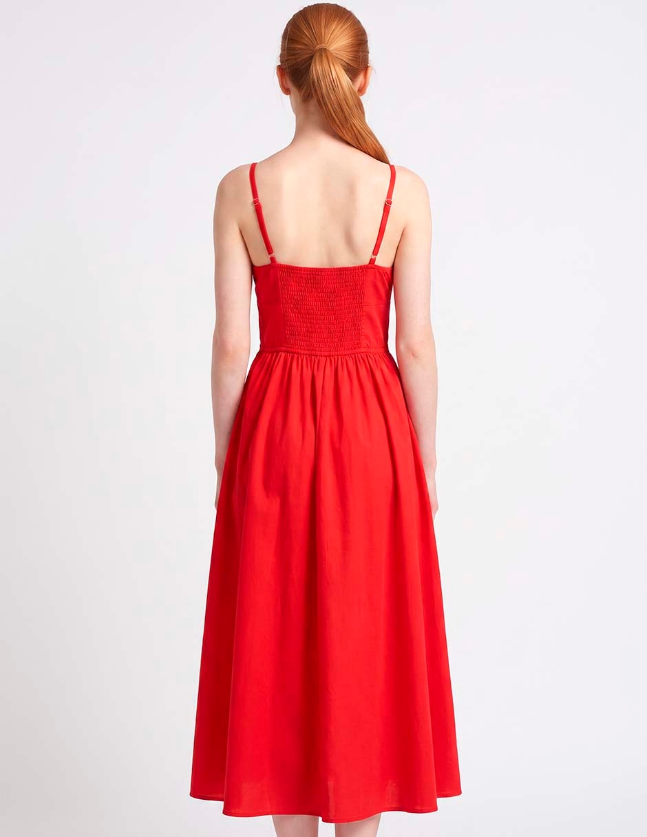 Vestido midi casual para mujer 4