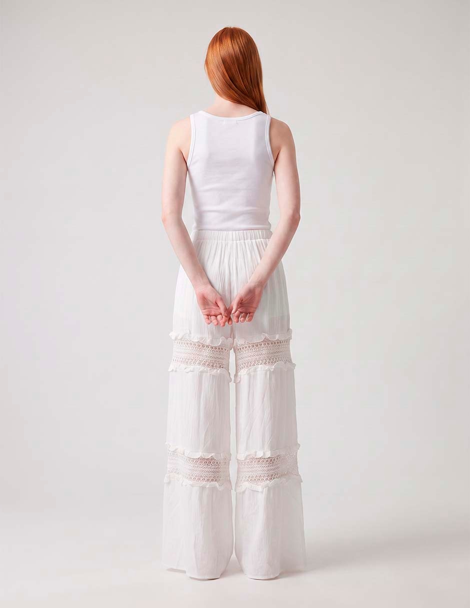 Pantalón easy pant amplio para mujer 4