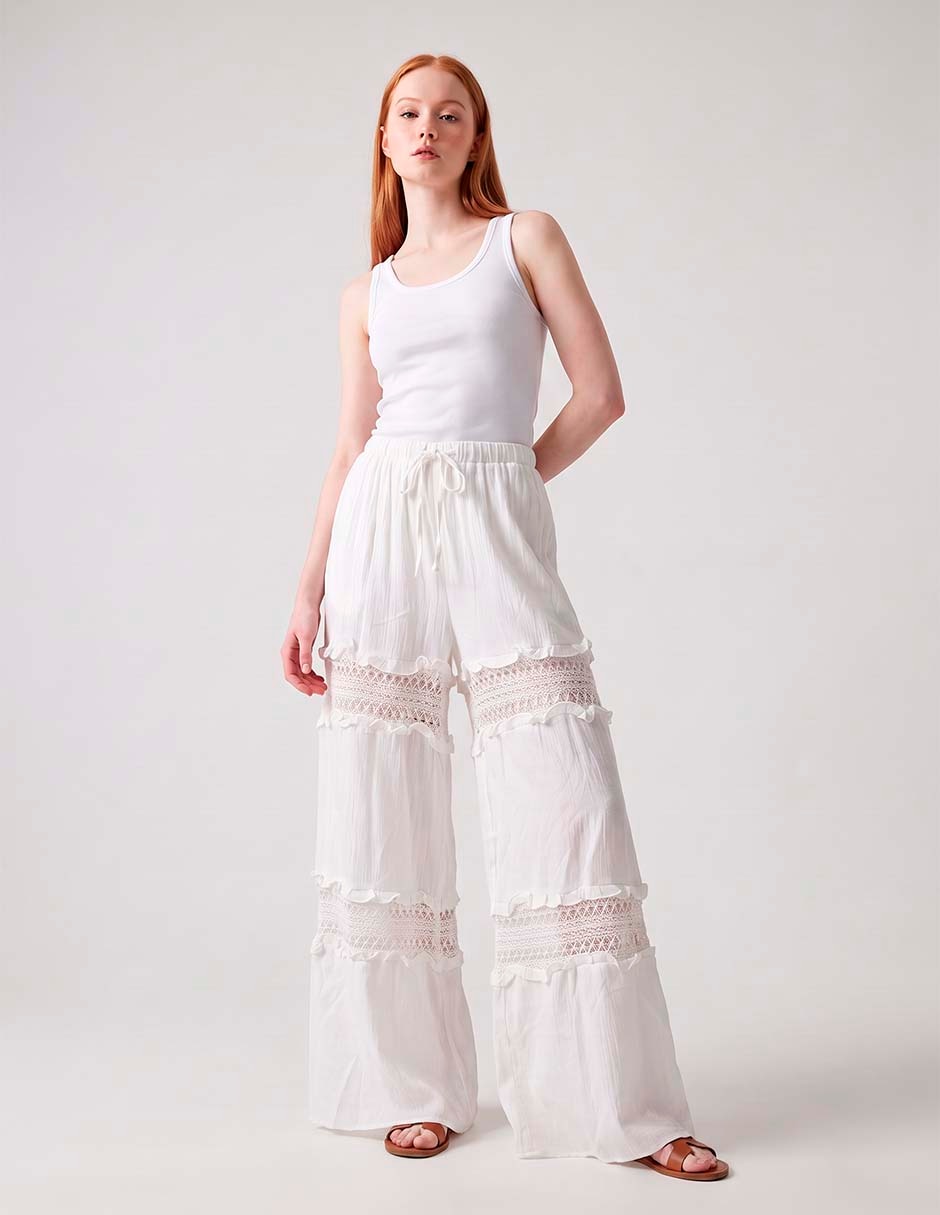Pantalón easy pant amplio para mujer 3