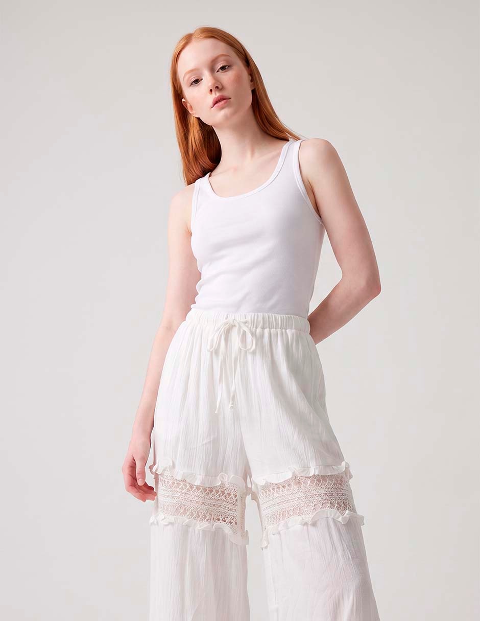 Pantalón easy pant amplio para mujer 2