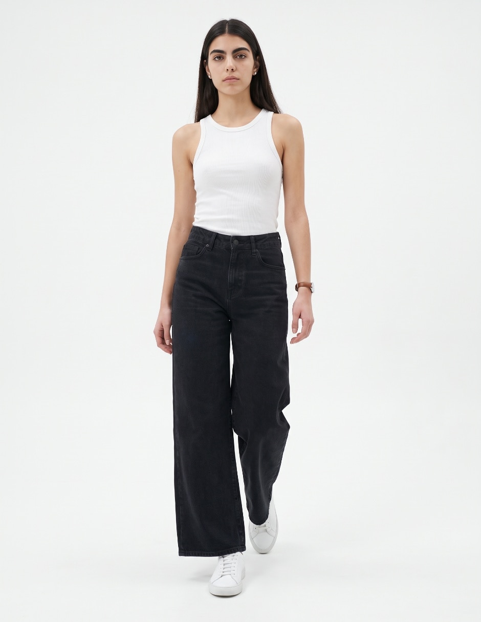Jeans straight para mujer 3