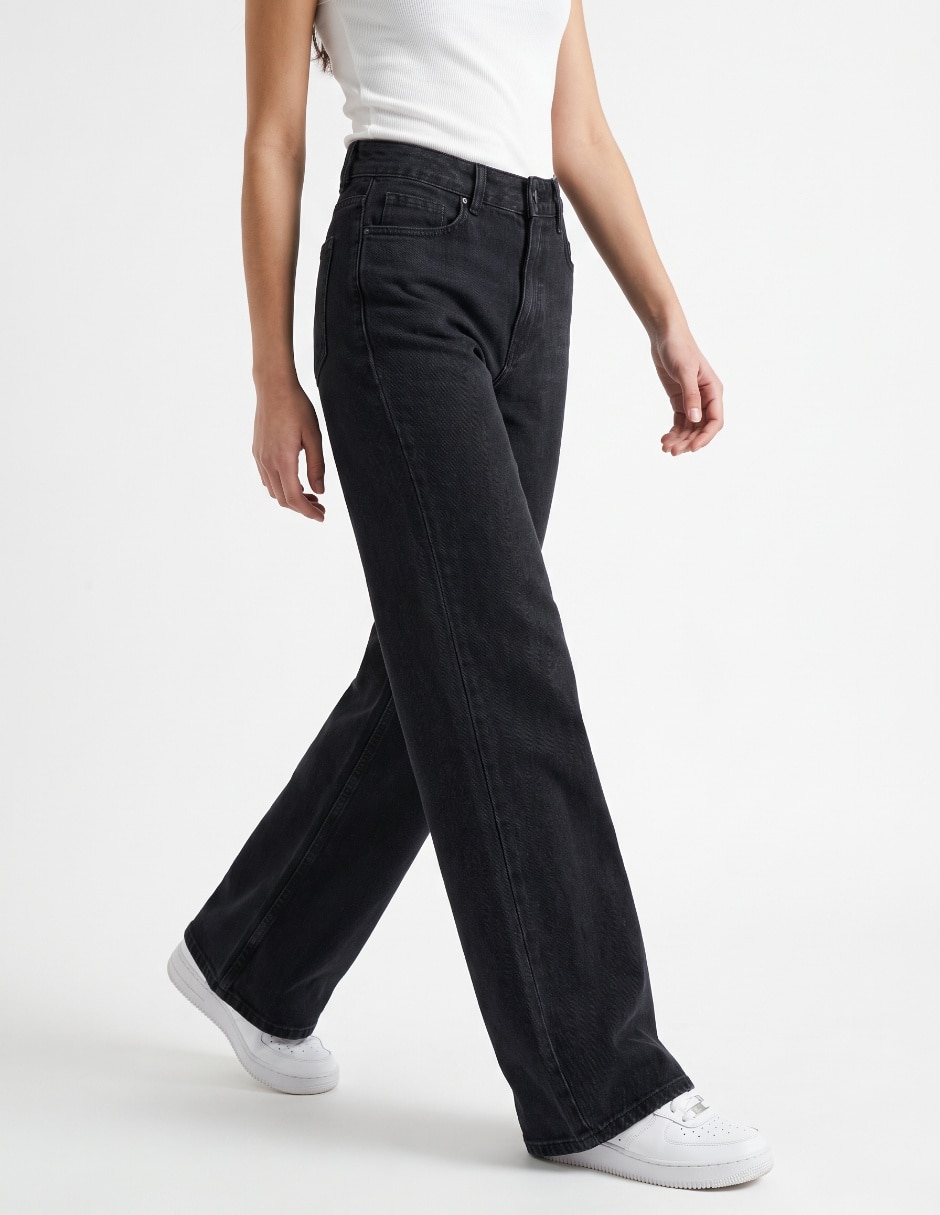 Jeans straight para mujer 4