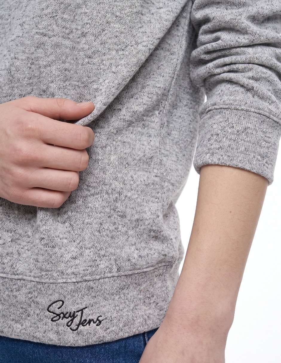 Suéter cuello asimétrico para mujer 4