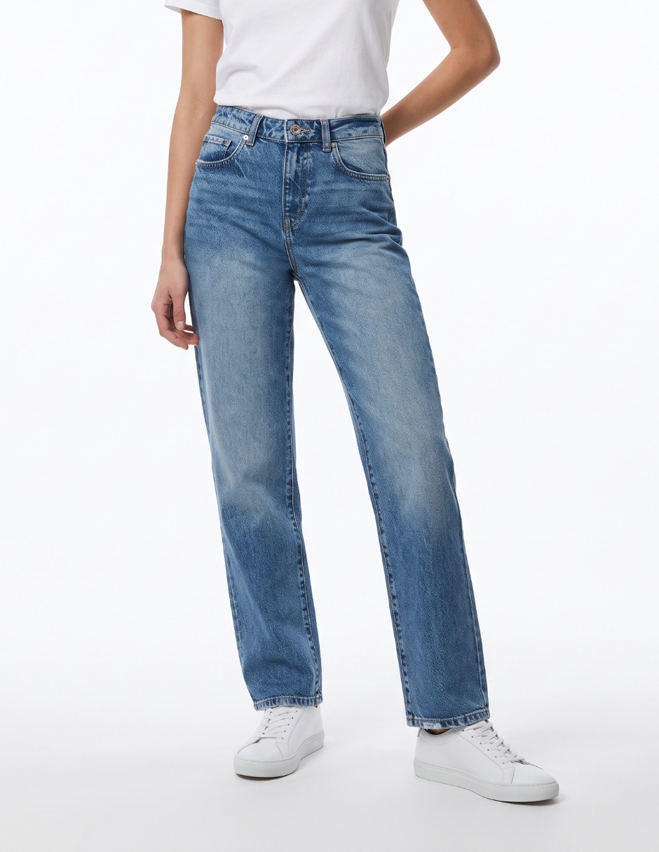Jeans straight para mujer Jeans straight para mujer