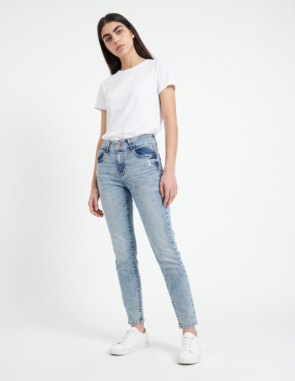 Jeans skinny para mujer 3