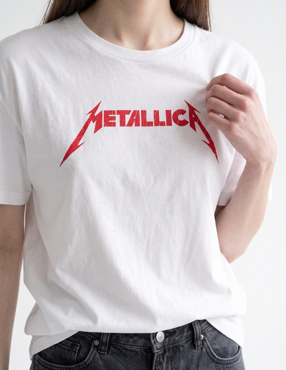 Playera manga corta cuello redondo para mujer 3