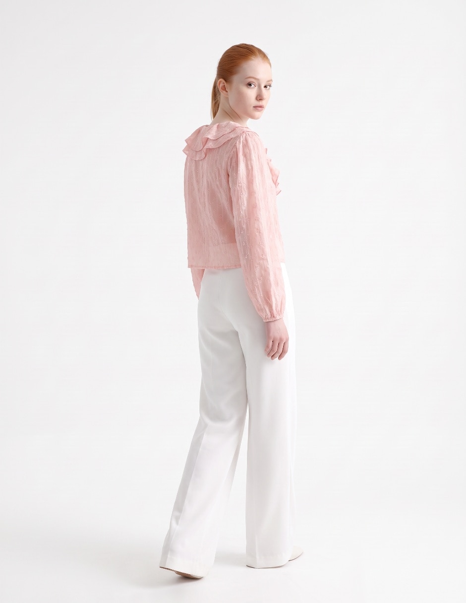 Blusa manga larga para mujer 2