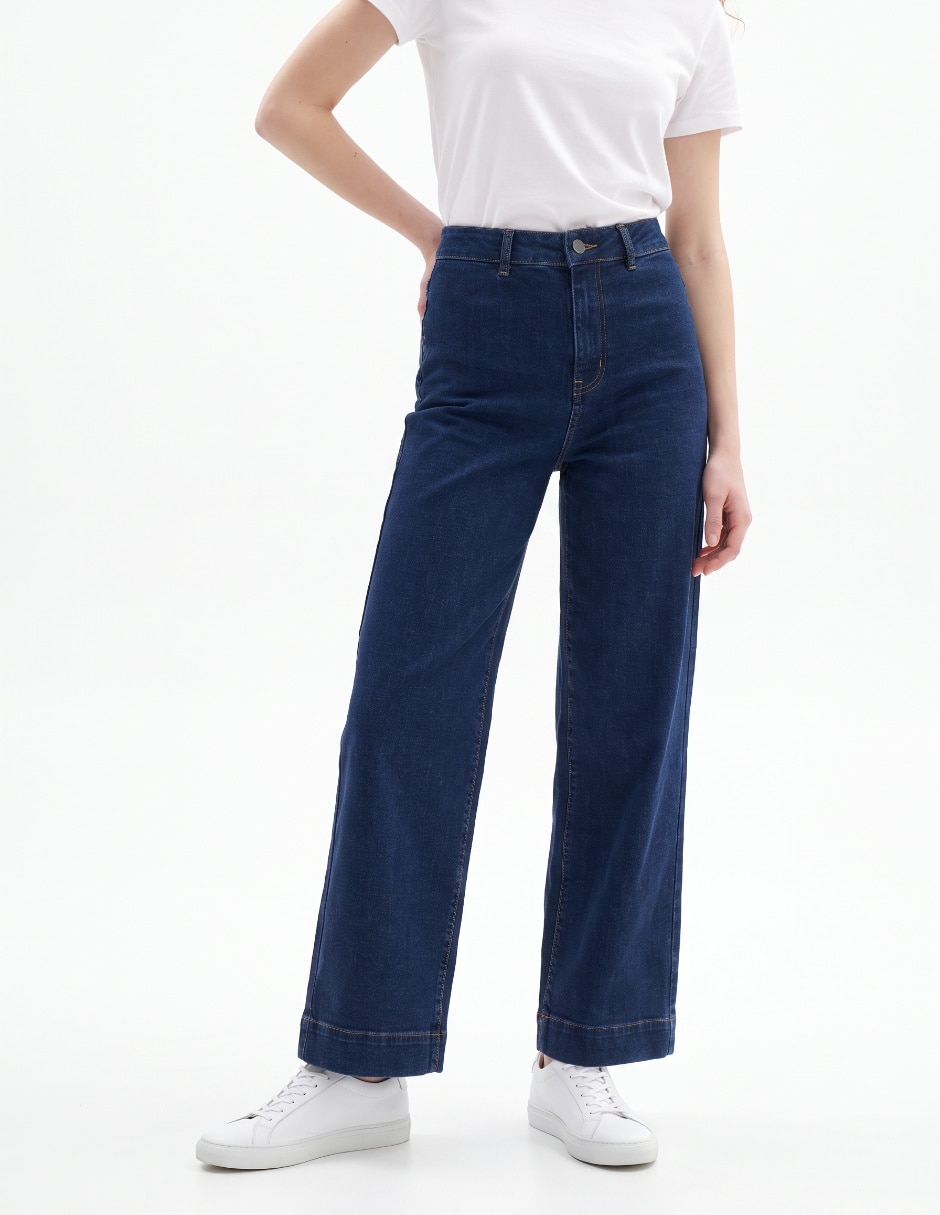 Jeans wide leg para mujer 3