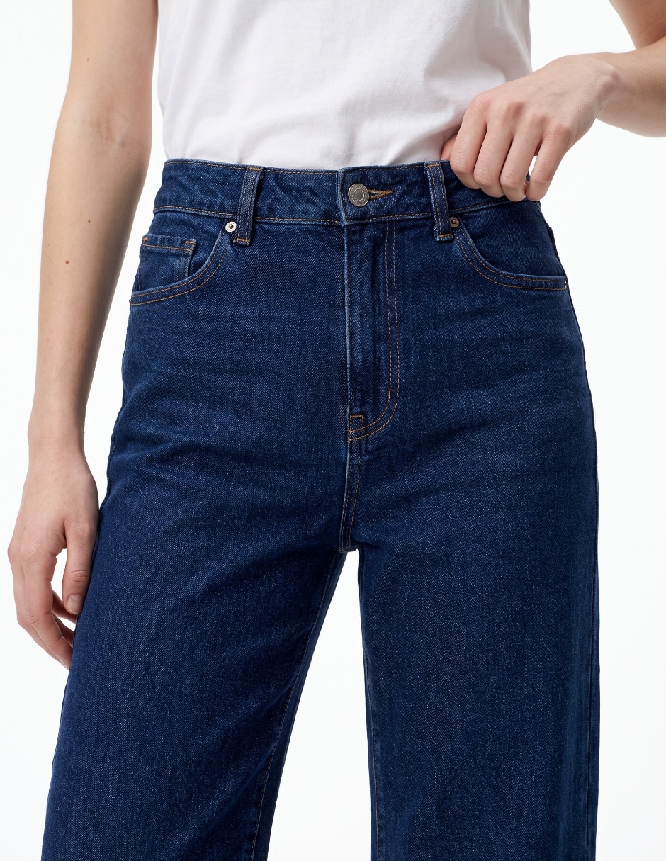 Jeans wide leg para mujer 4