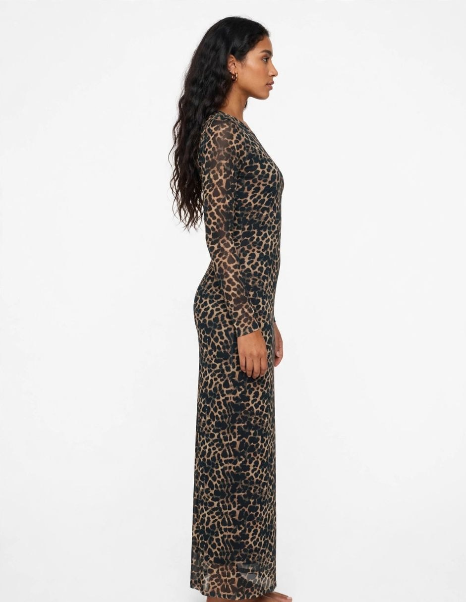 Vestido largo casual para mujer 3