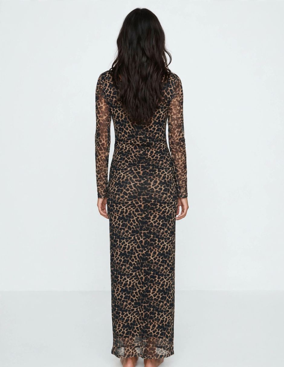 Vestido largo casual para mujer 4