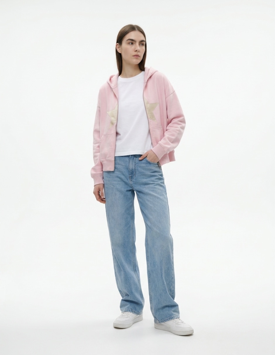 Sudadera con bolsillos para mujer 3