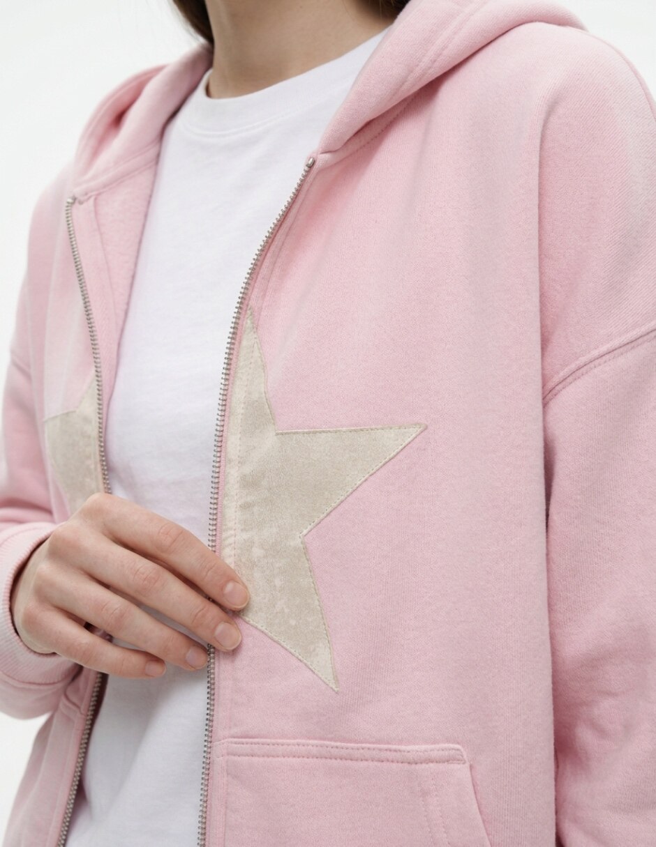 Sudadera con bolsillos para mujer 4