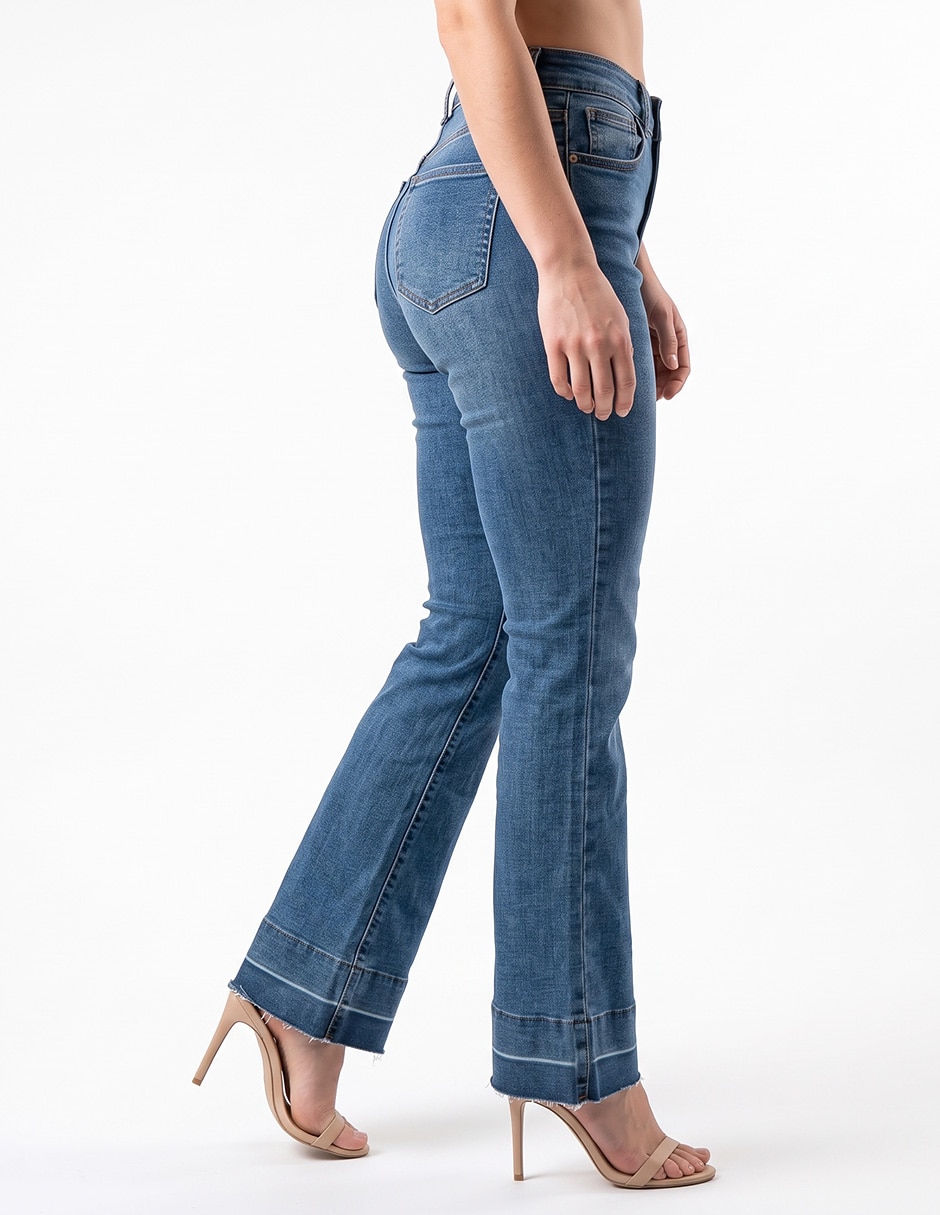 Jeans straight para mujer 2