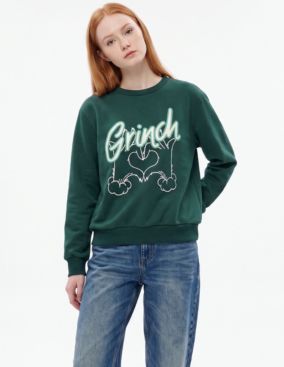 Sudadera The Grinch para mujer Sudadera The Grinch para mujer