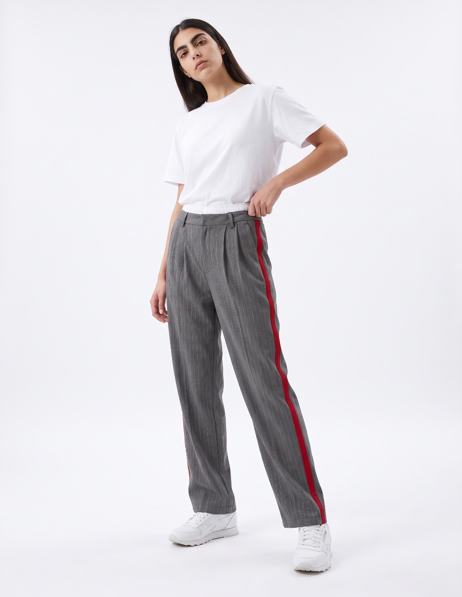 Pantalón c/pinzas para mujer 3