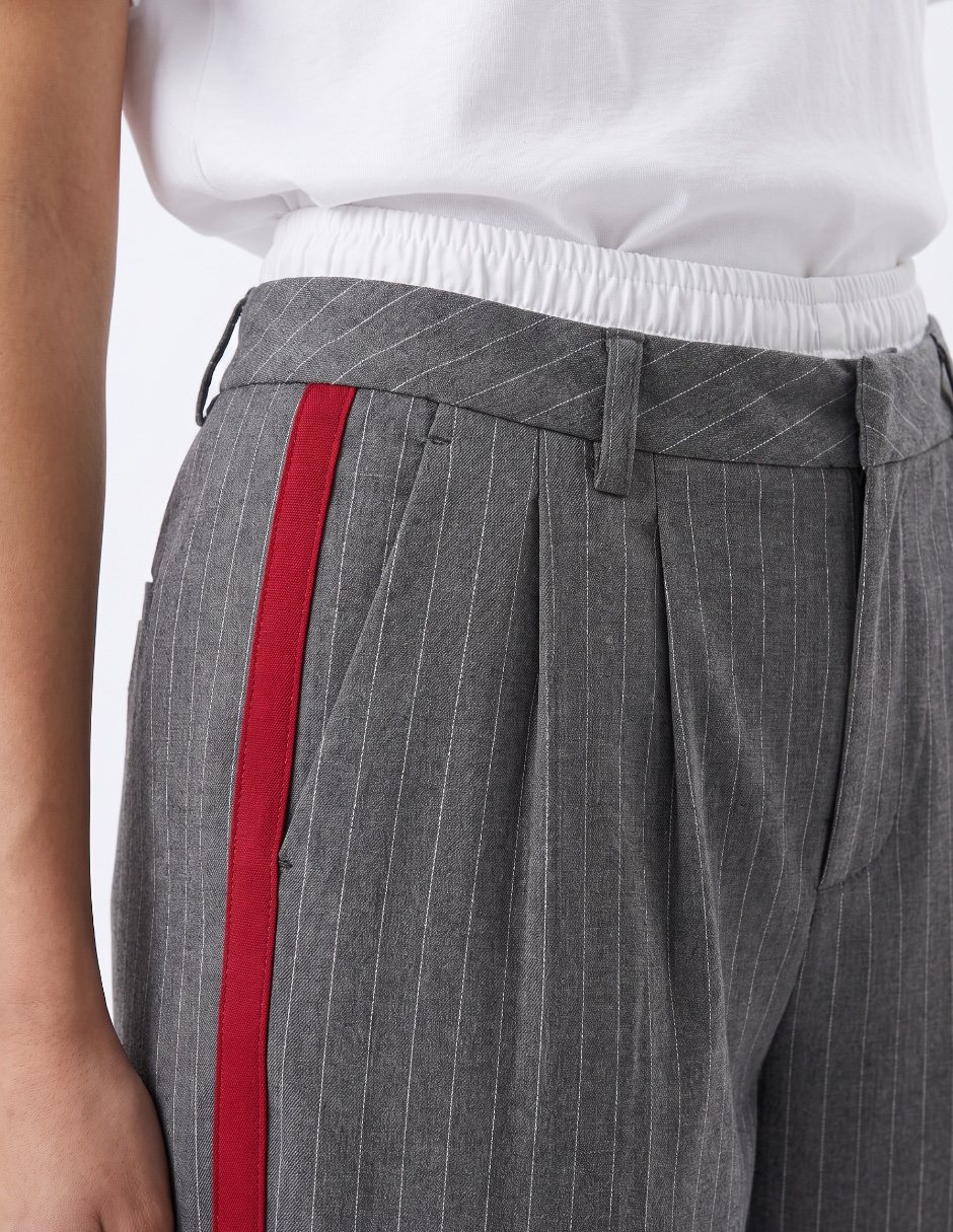 Pantalón c/pinzas para mujer 4