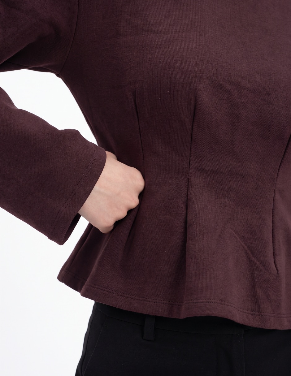 Blusa manga larga para mujer 4