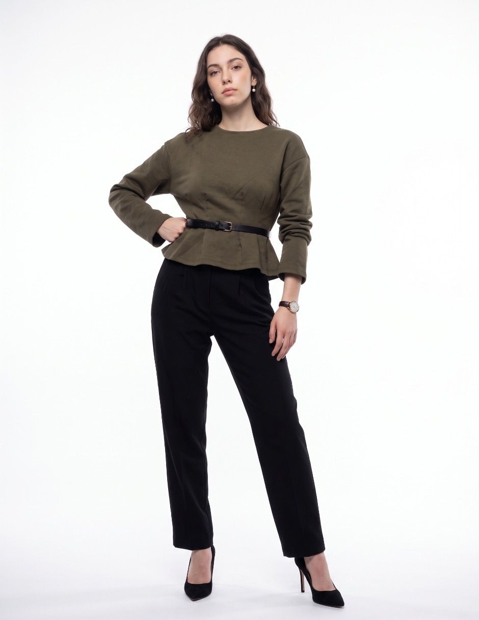 Blusa manga larga para mujer Blusa manga larga para mujer