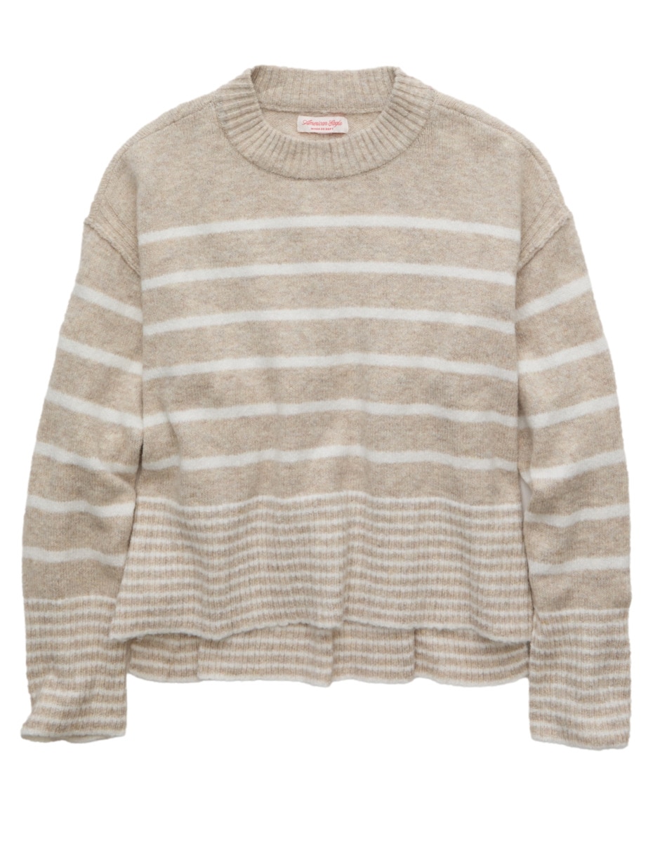 Suéter cuello redondo para mujer 2