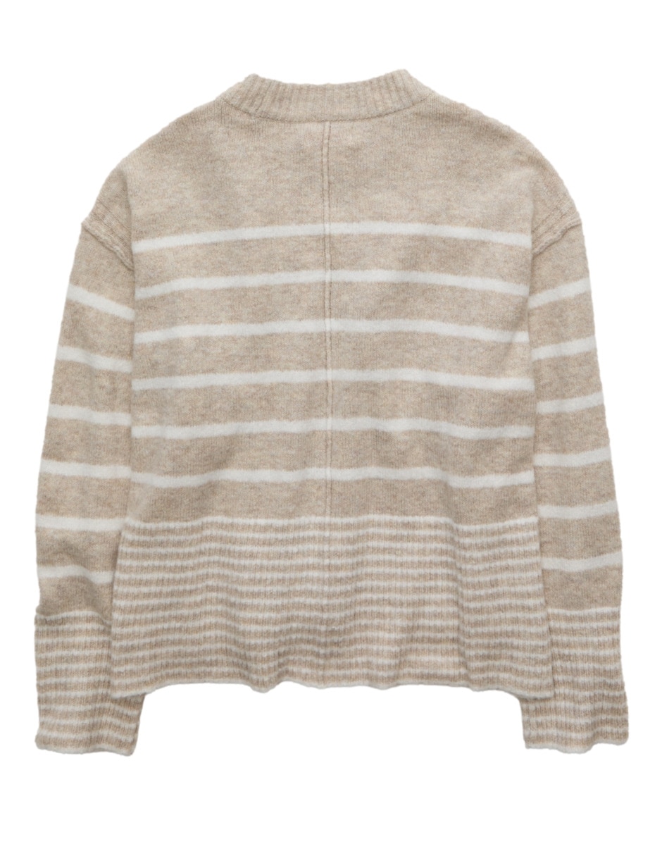Suéter cuello redondo para mujer 4