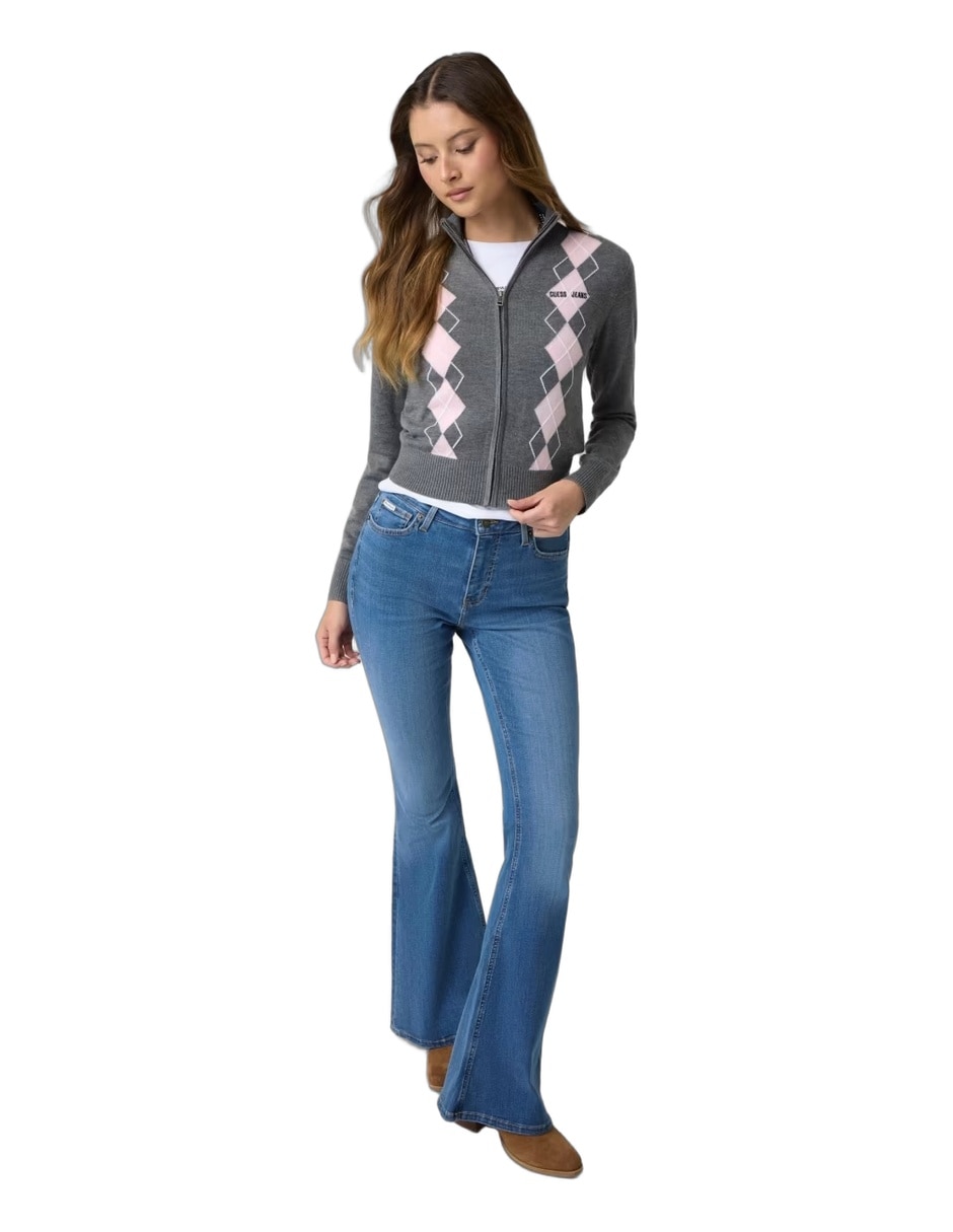 Suéter cuello alto para mujer 2