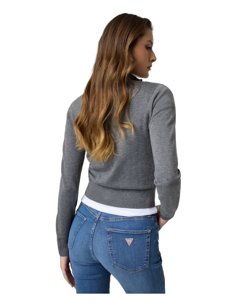 Suéter cuello alto para mujer 3