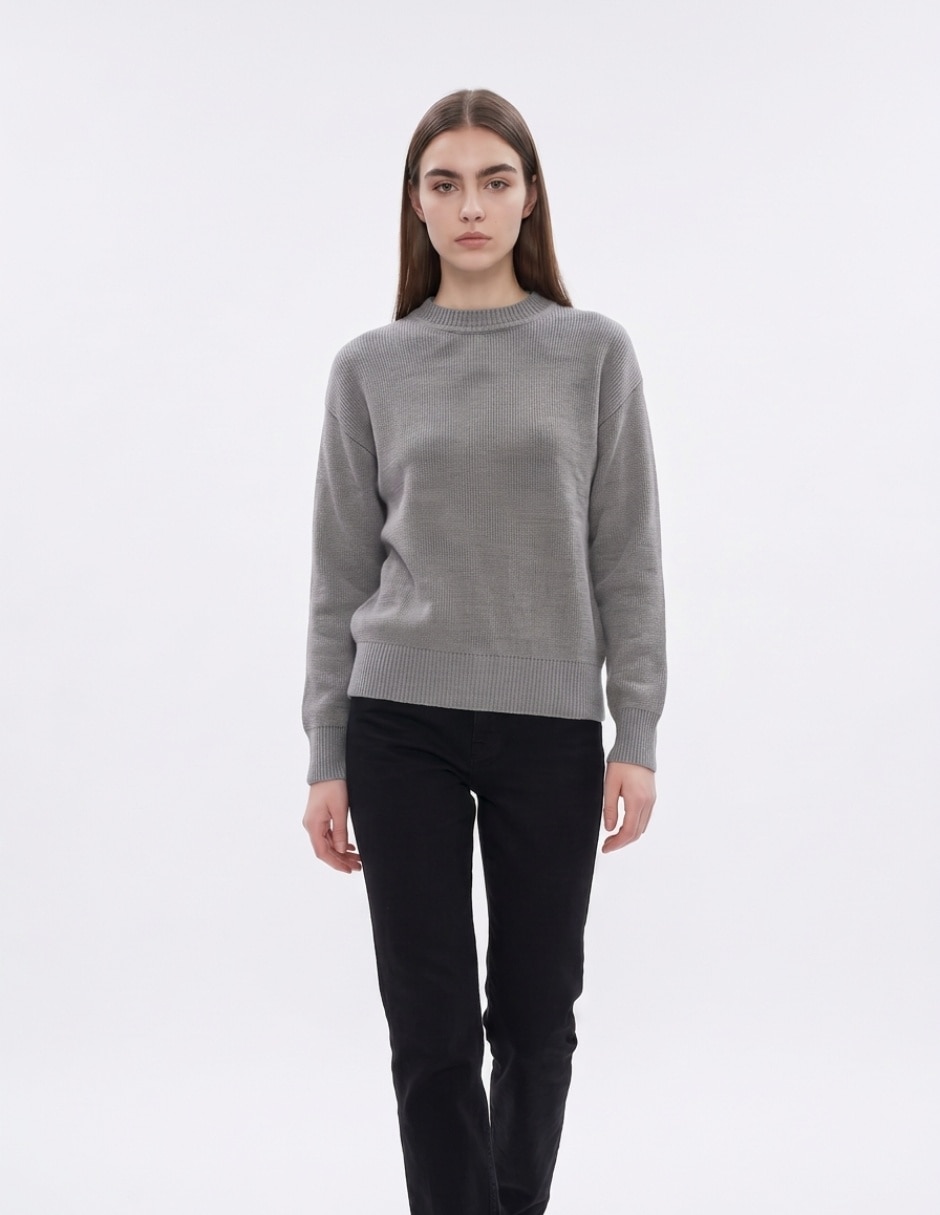 Suéter cuello alto para mujer 1
