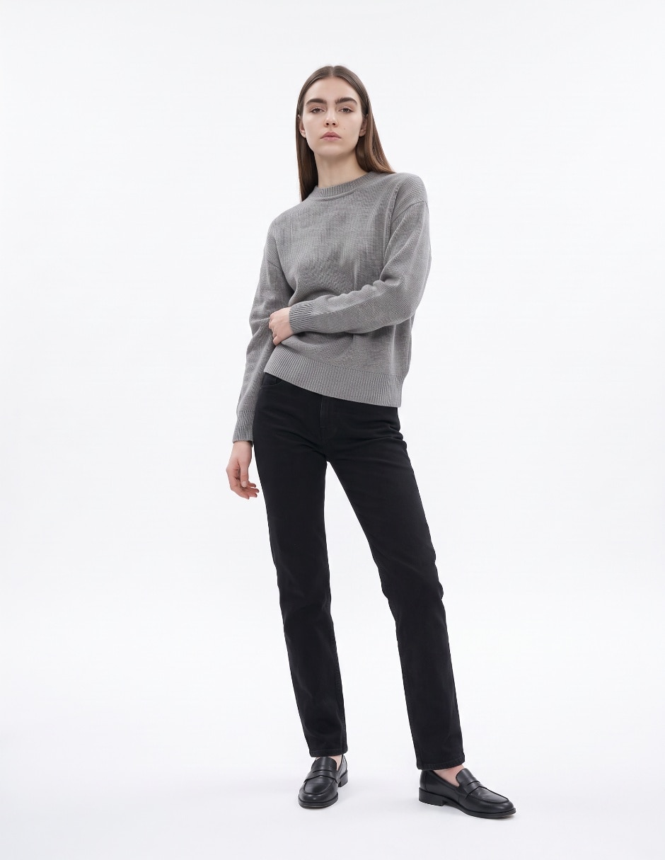 Suéter cuello alto para mujer 3