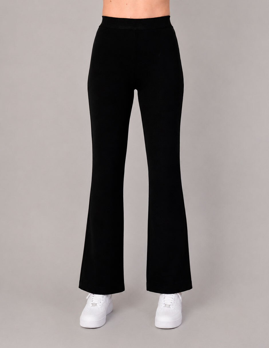 Pantalón flare regular para mujer Pantalón flare regular para mujer