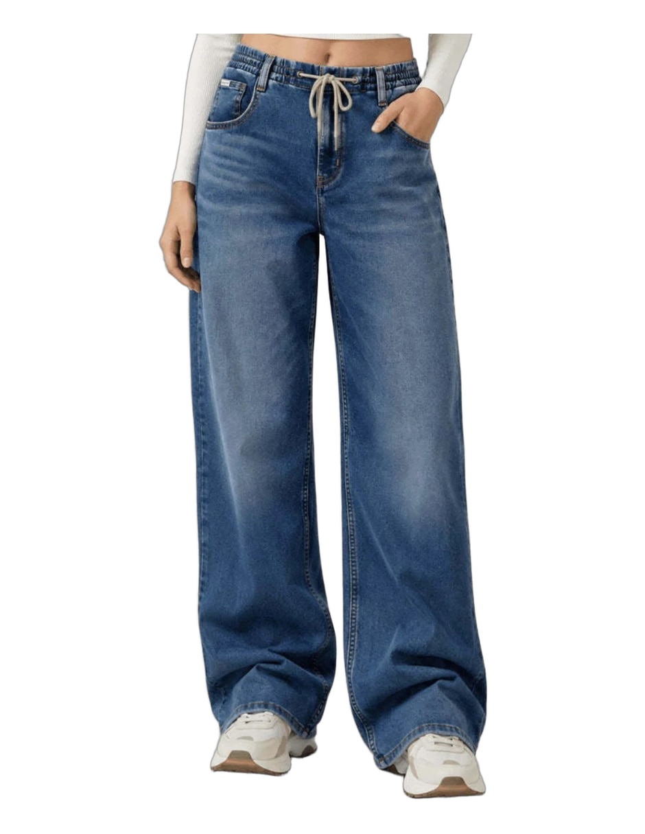 Jeans wide leg para mujer 2