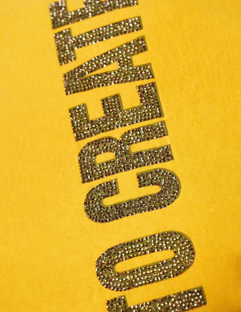 Playera manga corta cuello redondo para mujer 3