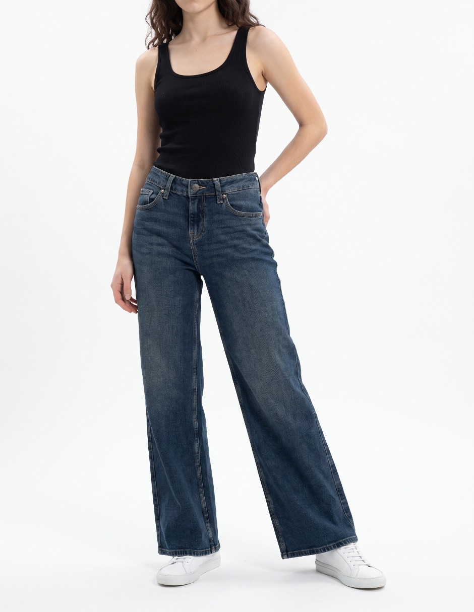 Jeans wide leg para mujer Jeans wide leg para mujer