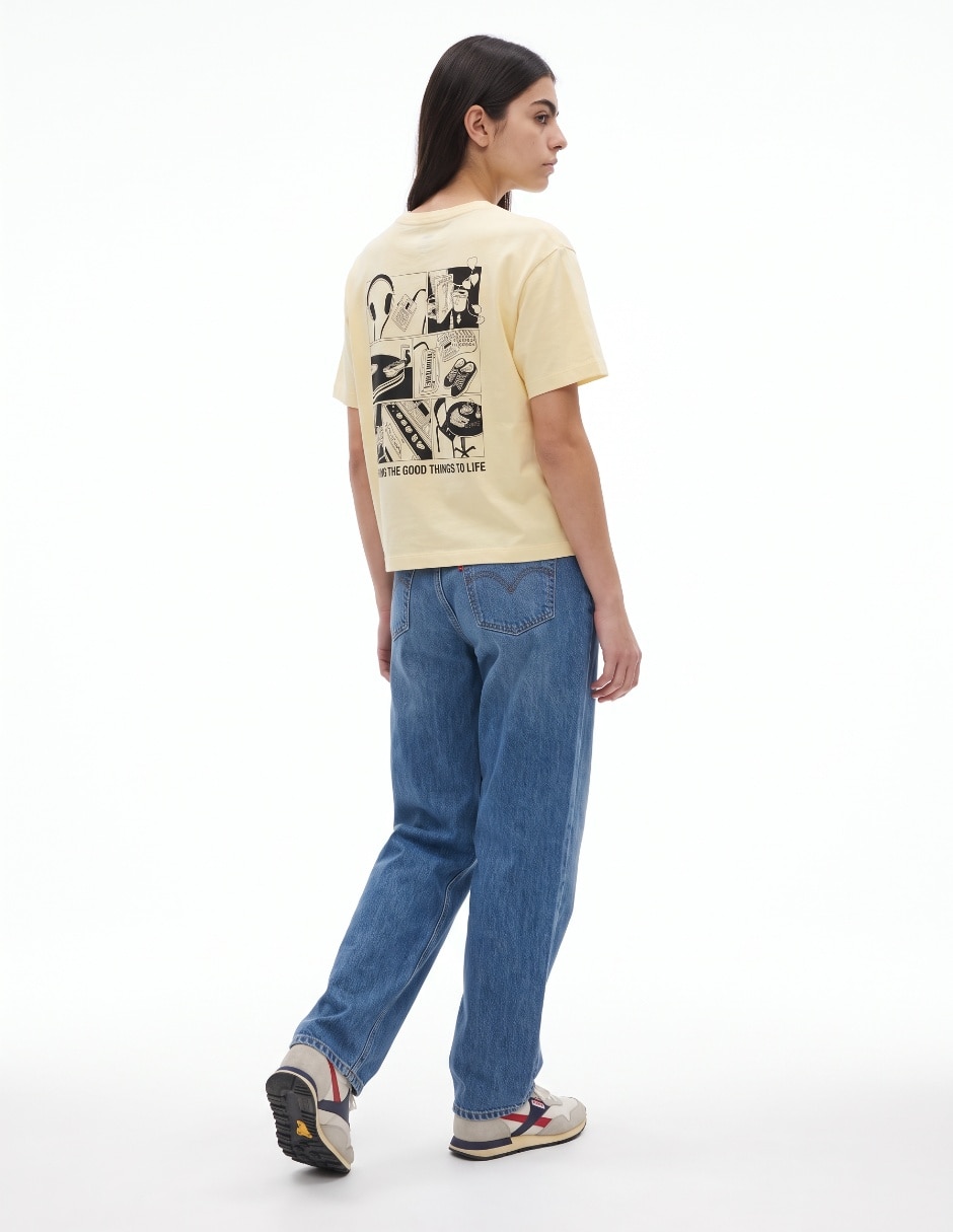 Playera manga Corta cuello Redondo para mujer 2