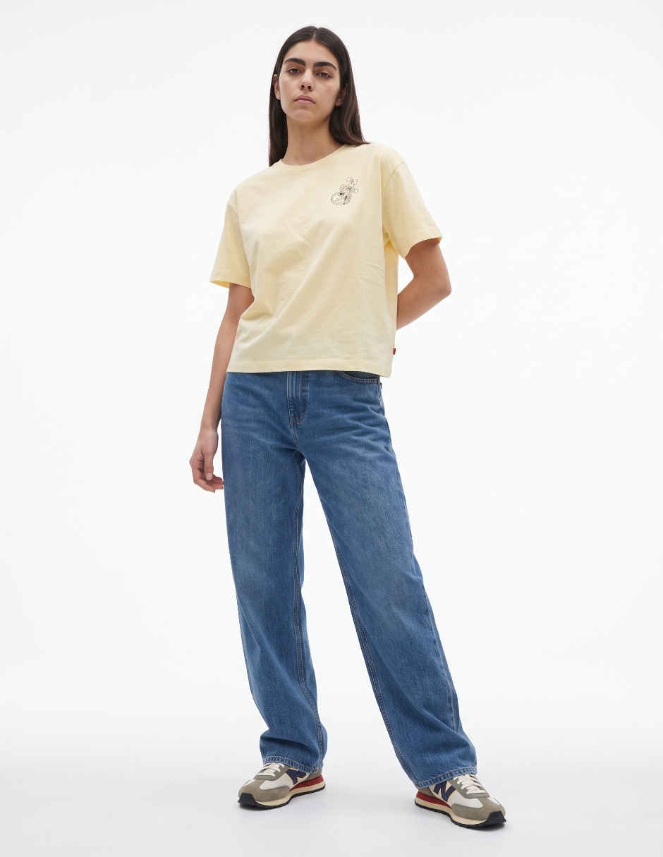 Playera manga Corta cuello Redondo para mujer 3