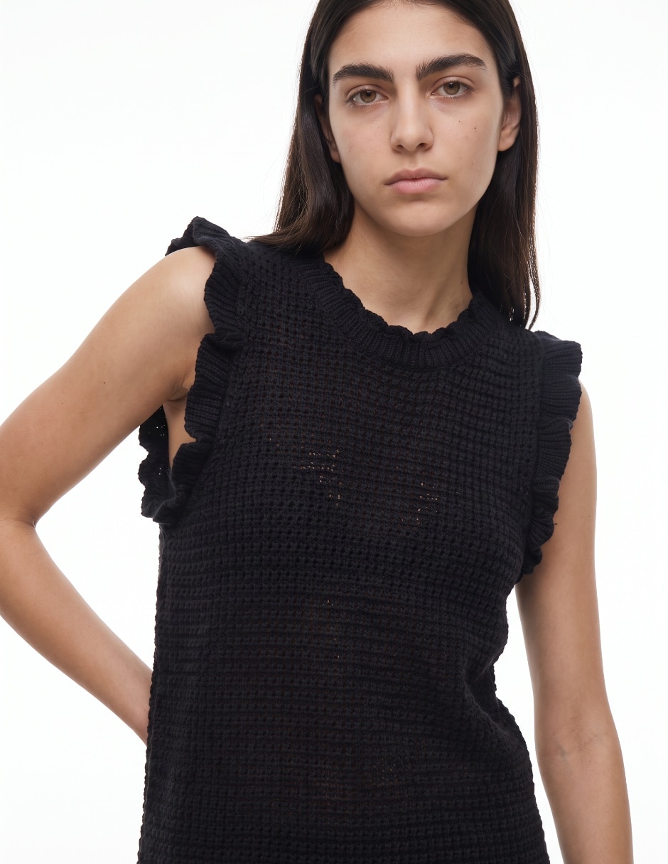 Chaleco de algodón para mujer 4